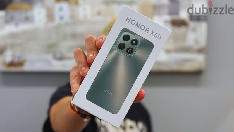 Honor X6b Forest Green 128gb with 6Ram Brand new one year warranty 0