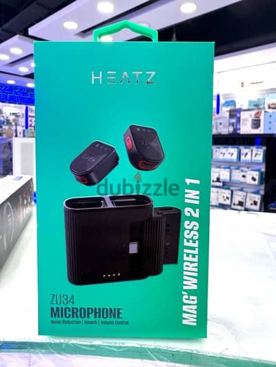 HEATZ ZU34 MAG Wireless 2 IN 1 Microphone