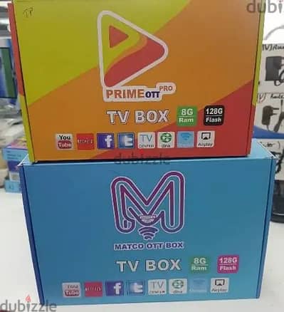 new latest model Android box with 1year subscription