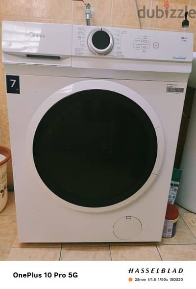 midea frontload washing machine