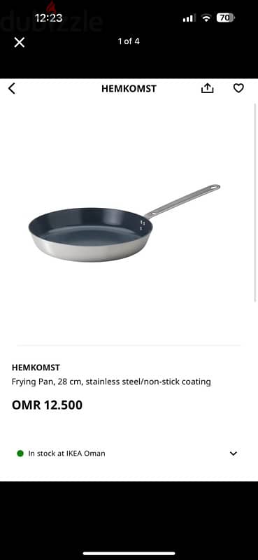 IKEA pan (hemkomst)