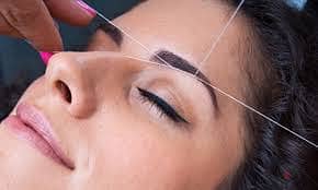 Perfect face threading and eyebrows 2