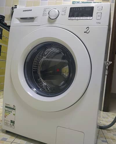 Samsung front load full. automatic 7kg washing machine