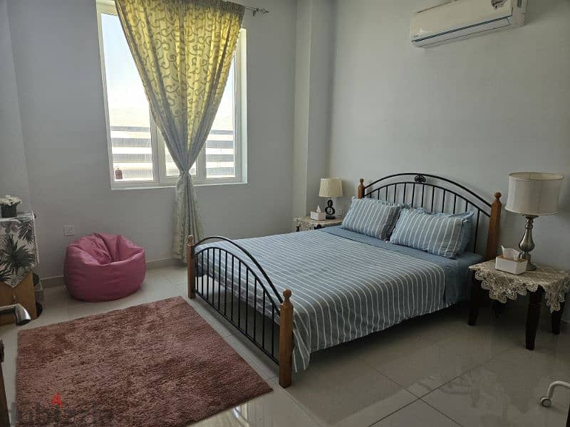 Furnished Air conditioned 1BHK apartment for weekly rent 6