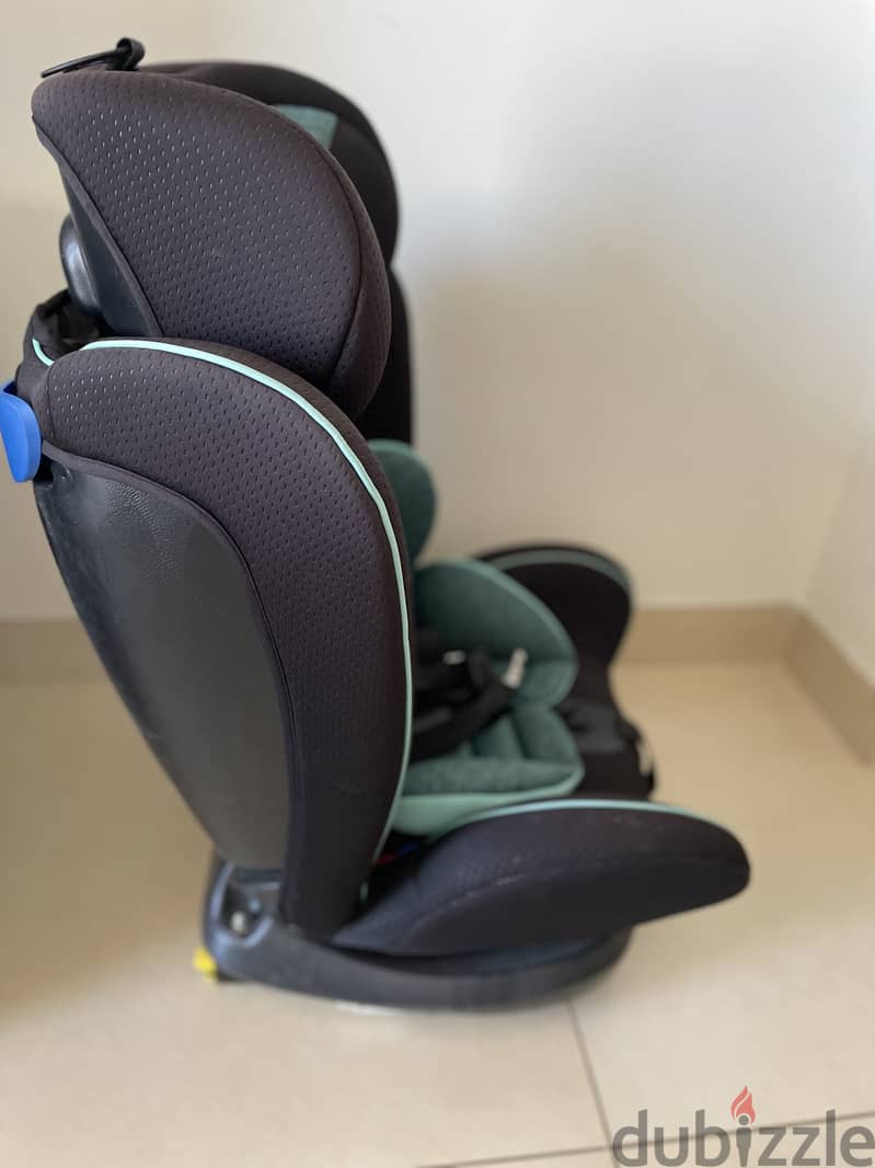 Giggles car seat adjustable to different sizes 1