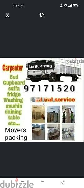 muscat furniture house shiftingg low price