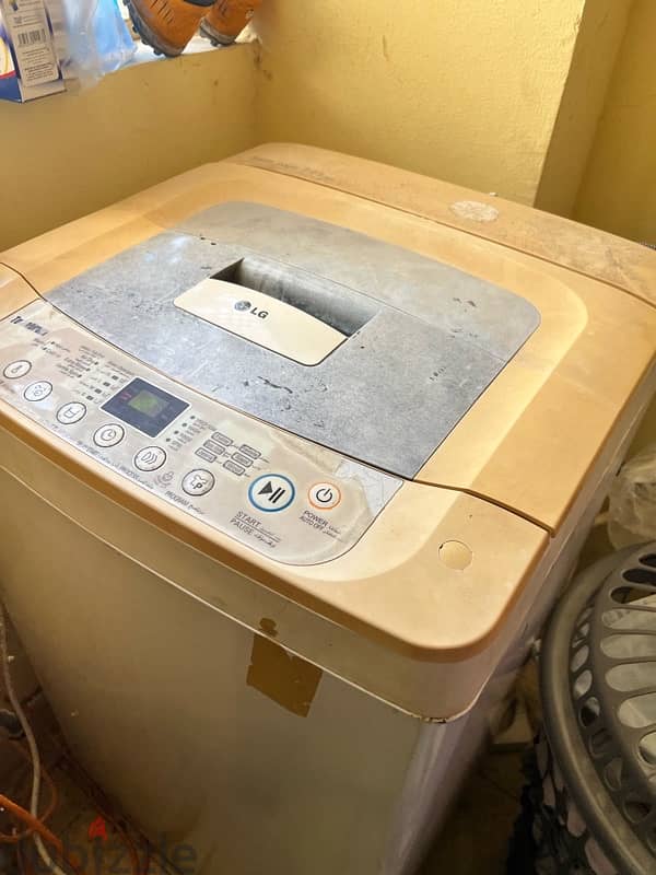 Single Bed , LG washing machine and Cupboard for sale 1