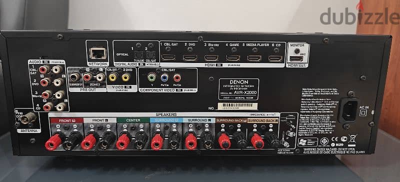 Denon Amplifier AVR X 2000 1