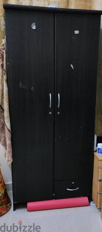 2 door wardrobe good condition for sale .