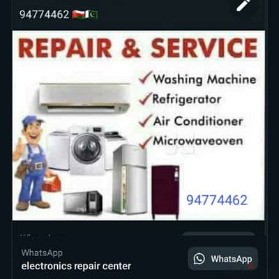 Appliance service at ur doorstep 24/7 Ac refrigerator washing machine