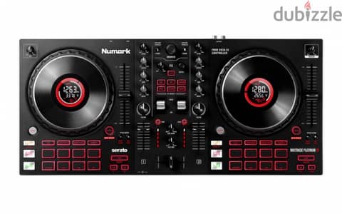 Numark Mixtrack Platinum FX 4-Deck Advanced DJ Controller used twice