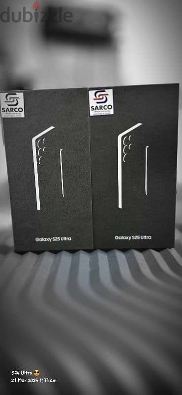 SAMSUNG S25 ULTRA 512 GB OFFICAL SARCO WARRANTY SEAL PACK