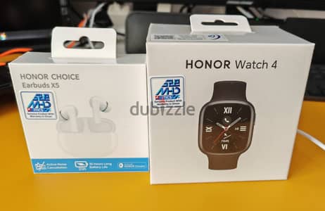 Honor Watch 4 and Honor Buds