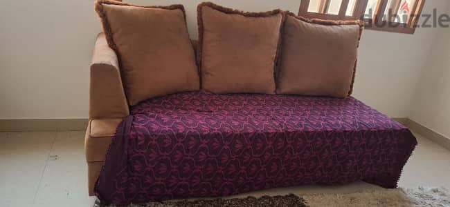 Sofa and big size carpet