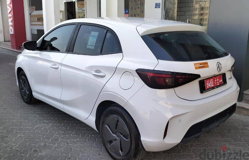 MG 3 2025 model available for rent with Ramadan offers 2