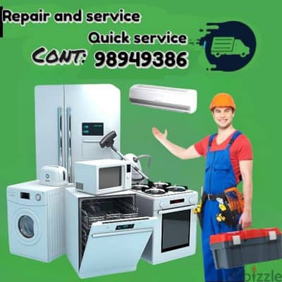 ALL TYPE AC REPAIR AUTOMATIC WASHING MACHINE AND REFRIGRATOR REPAIR