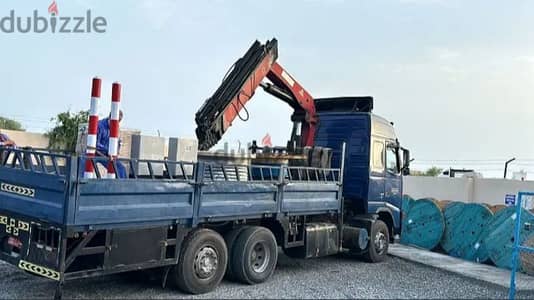 hiab truck for rent loading and unloading