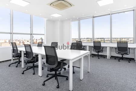 Open plan office space for 15 persons in Muscat, Roola District