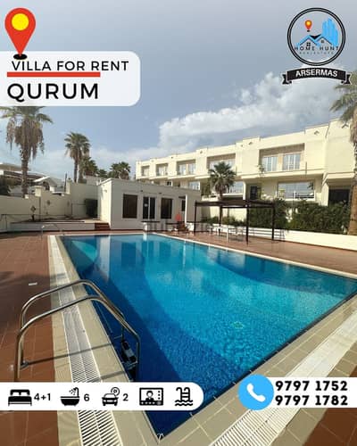 QURUM | 4+1 BR COMPOUND VILLA IN PRIME LOCATION