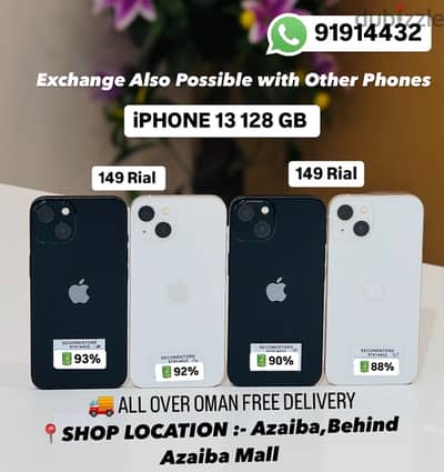 iPhone  13 128 GB in very excellent very good condition