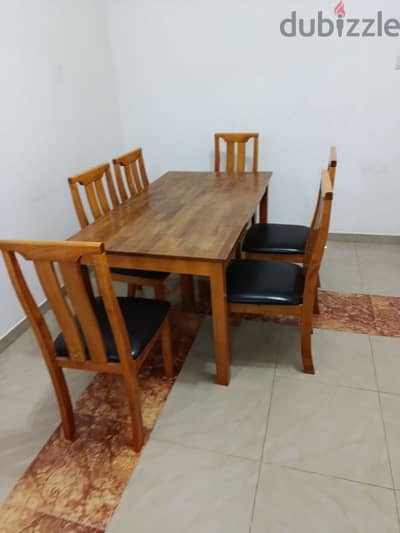 Dining Table with 6 Chairs