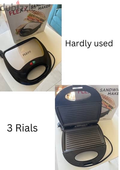 Gas stove, Sandwich maker