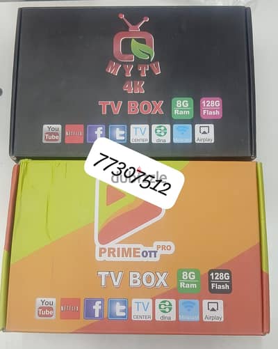 New Android box with 1year subscription Available