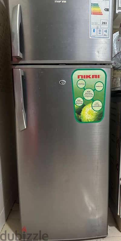 Nikai Fridge - Double Door Referigerator in good condition