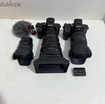 Sony camera a7III, R II & lens  for sale excellent Excellent condition