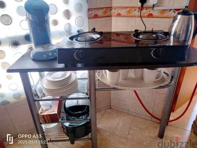 stove & gas cylinder