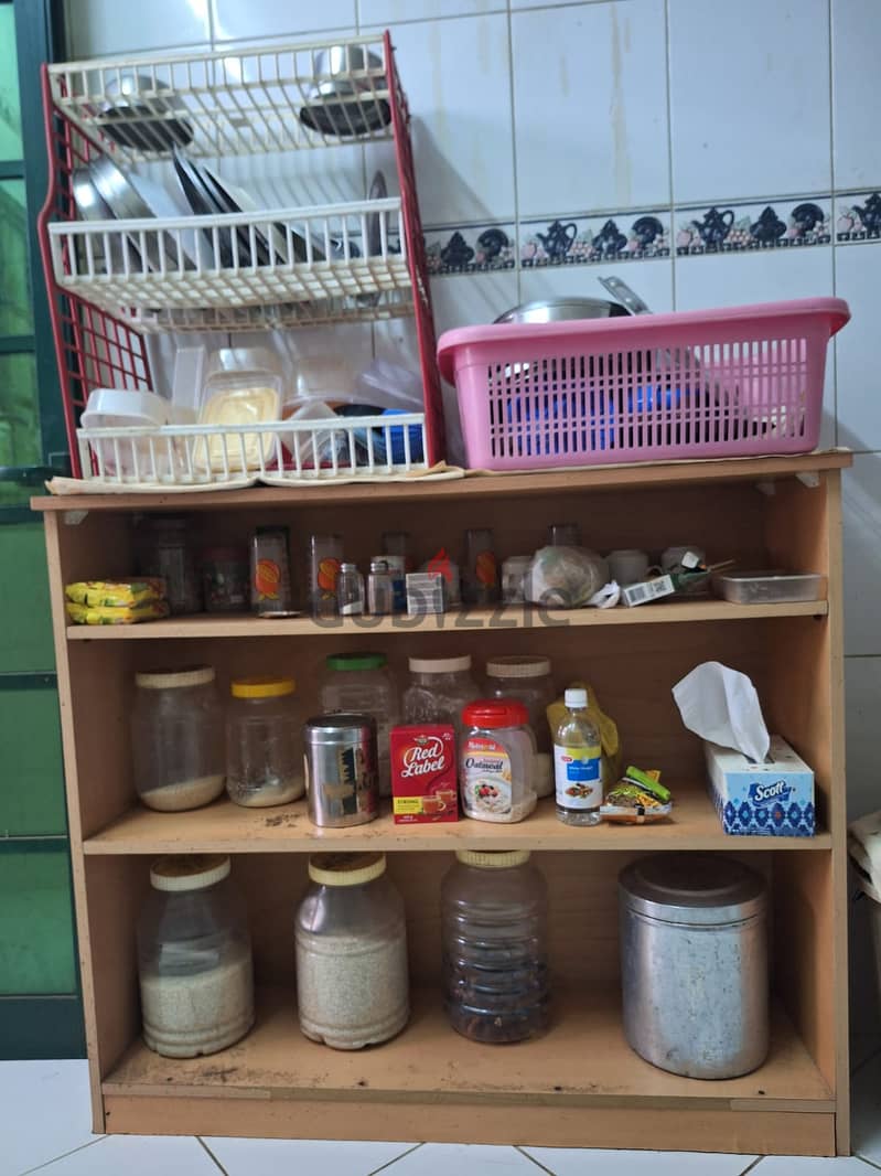 Kitchen cabinet and baskets for sale 1