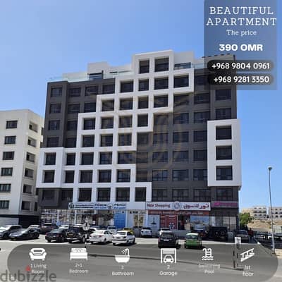 MADINAT QABOOS | EXCELLENT 2+1 BR APARTMENT FOR RENT