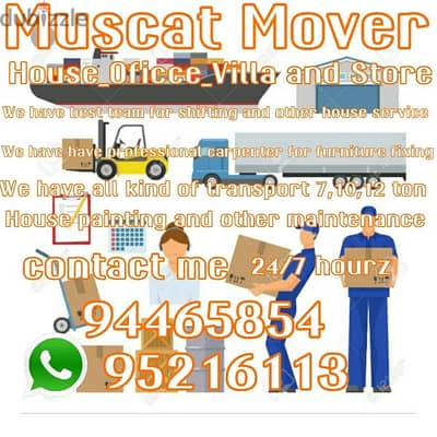 paccker and Movers in muscat jzhshhzhz