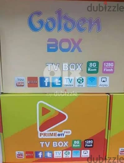 new Android box with 1year subscription