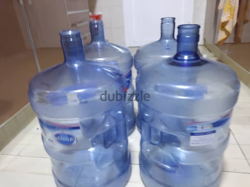 4 numbers Albayan empty water bottles 0