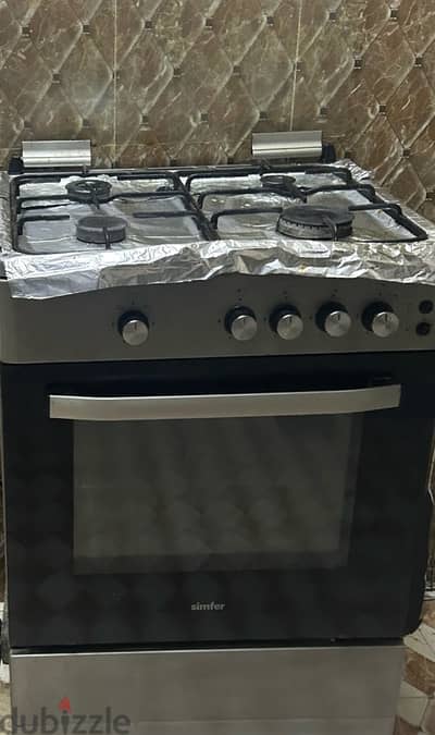 4 burner stove