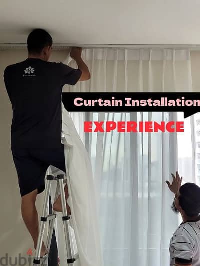 fix curtains and frame clock photo tv stand etc