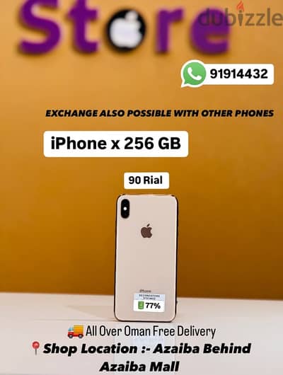 iphone xs max 256 GB in excellent  condition