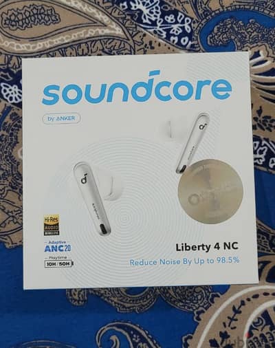 Anker Soundcore Liberty 4 NC Wireless Noise Canceling Earbuds A3947H21