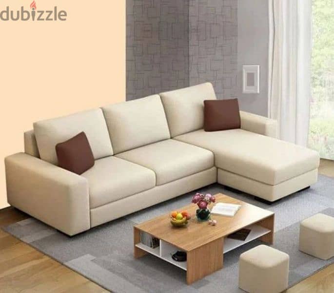 brand new model l shape sofa with bad 1