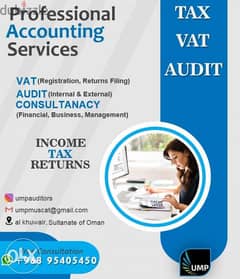 Audit, Vat, tax, finance & consultancy