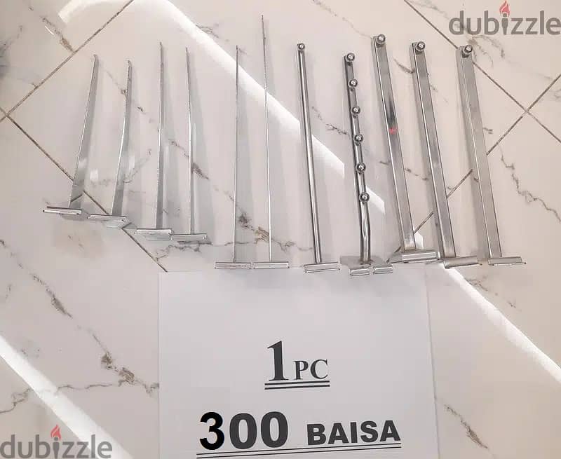 Slatwall Hooks and Hangers Mix Size and Desing 7
