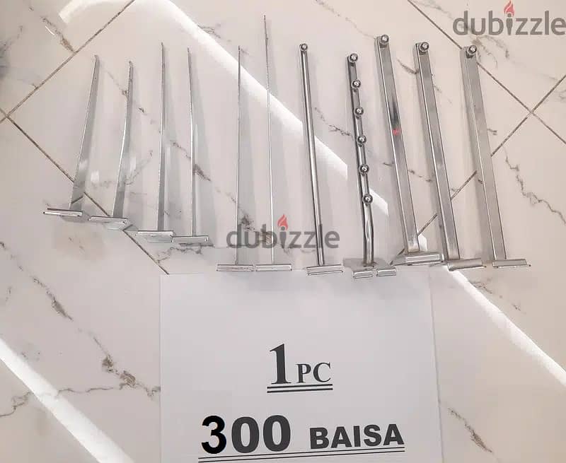 Slatwall Hooks and Hangers Mix Size and Desing 13