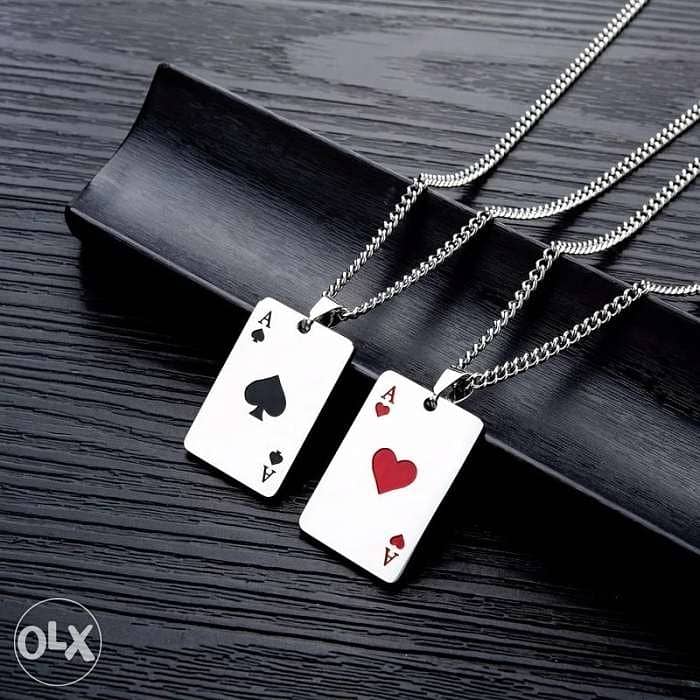 Cards necklace 0