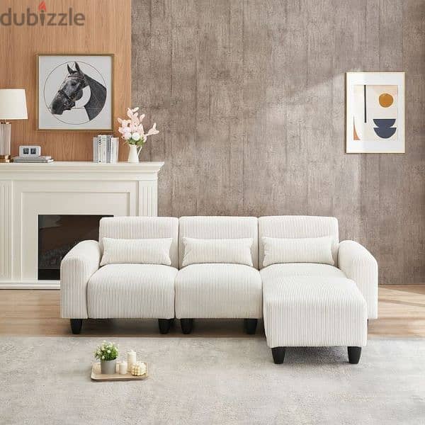 brand new l shape sofa making 2