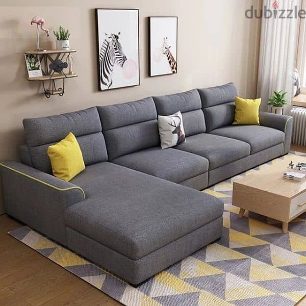 brand new l shape sofa making 3