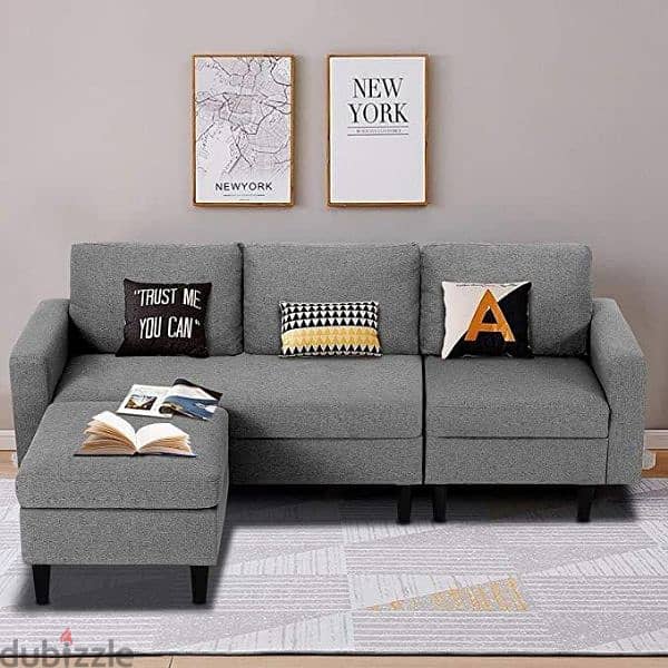 Brand new model sofa L shape with bad all style available making 6