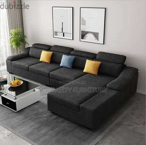 Brand new model sofa L shape with bad all style available making 16