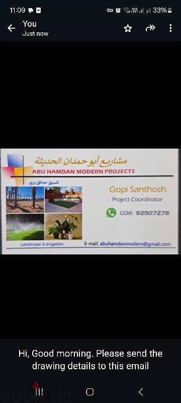 Landscaping and irrigation work 12