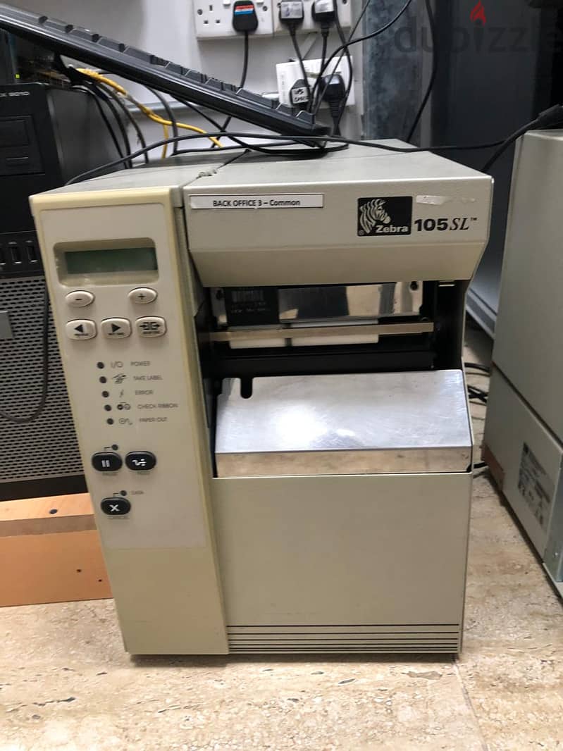ZEBRA 105SL BARCODE PRINTER 1